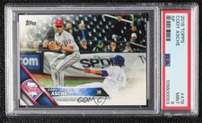 2016 Topps Jackie Robinson Jersey Variation Cody Asche #478 PSA 9 MINT 0l1s