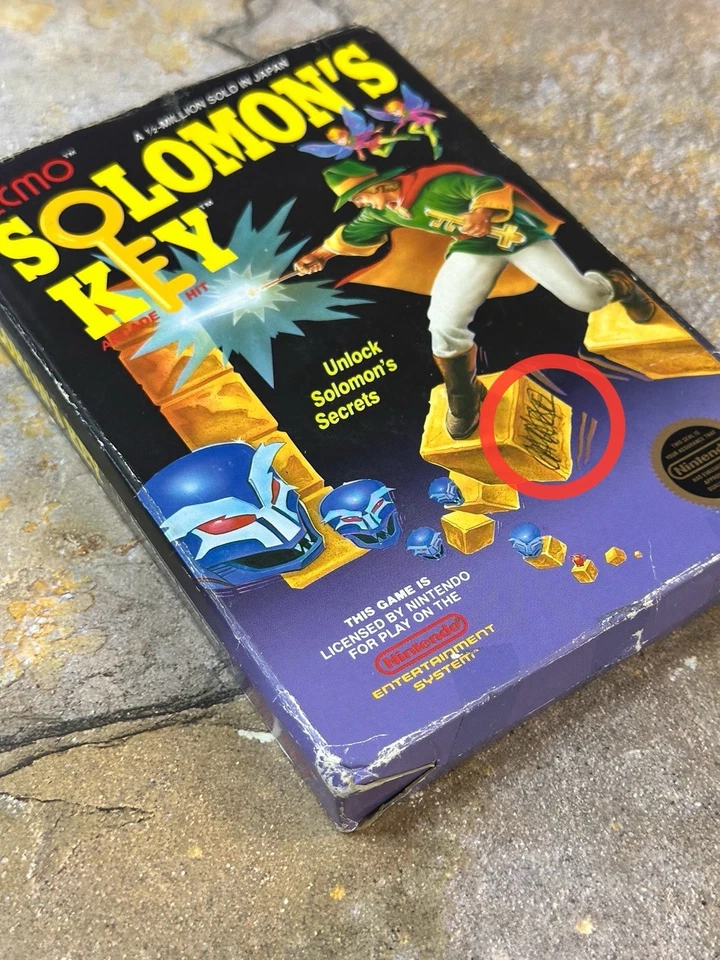 Solomon's Key CIB - Nintendo Entertainment System NES - Image 2 of 4