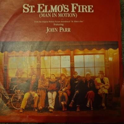 John Parr - St. Elmo's Fire (Man In Motion)  - 7'' Vinyl Single - VG+/VG 