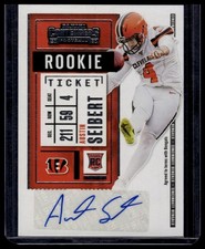 2020 Panini Contenders #261 Austin Seibert Auto