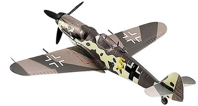 BF-109G-6 JG53 Deutschland 1945 Militärflugzeug 1:72 Easy Model