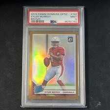 Panini Donruss Optic Kyler Murray Rated Rookie Bronze Prizm #152 PSA 9 Cardinals