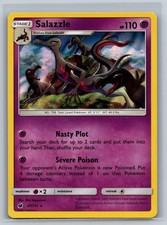 SALAZZLE 47/111 Holo R CRIMSON INVASION Pokemon NM/M