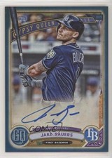 2019 Topps Gypsy Queen Indigo 132/150 Jake Bauers #GQA-JB Auto 4l8