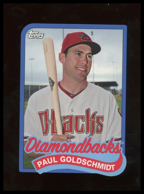 2014 Topps Update '89 Mini #TM-PG Paul Goldschmidt Baseball Card