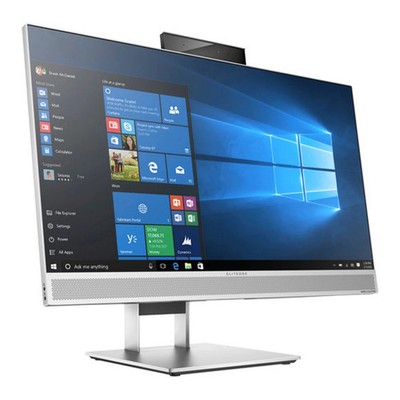 HP 24'' All in One 800 Desktop PC Core i7 16GB Windows 11 Pro SSD WLAN Webcam