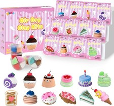 Air Dry Clay Kit with 12 Colors, Sculpting Tools Tutorials for Kids