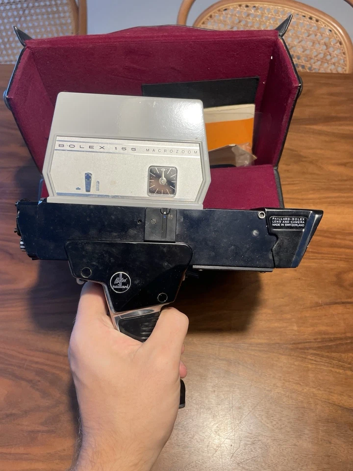 CAMERA SUPER 8 BOLEX 155 Macrozoom Foto 2 de 4