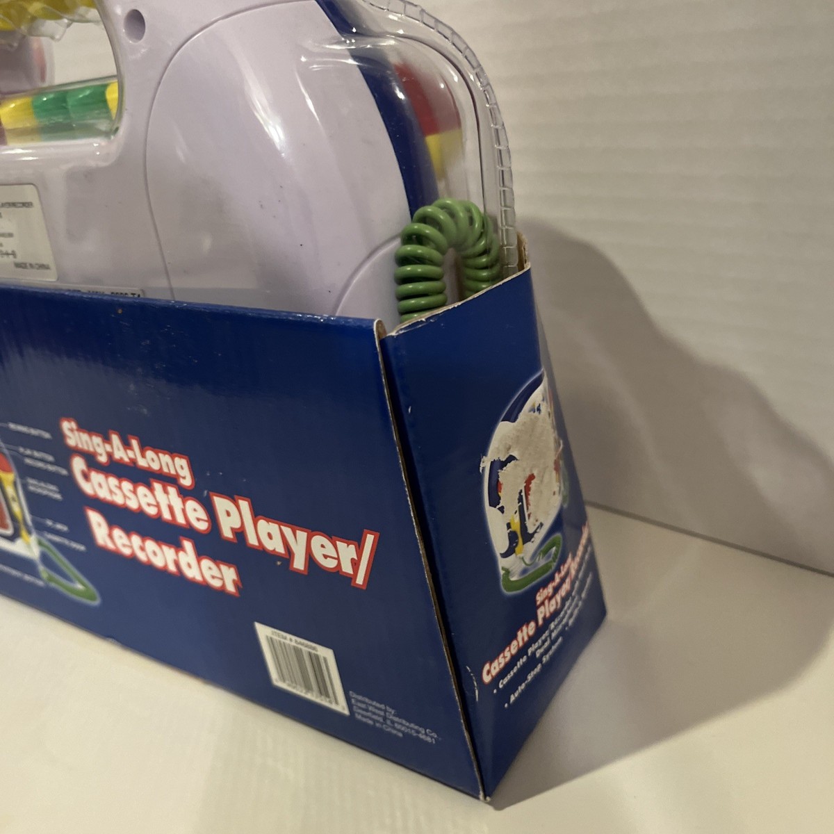 Vintage Sing-A-Along Cassette Recorder Dual Mics Player Brand New