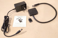 2-in-1 SATA to USB 3.0 Adapter with Power Supply for 3.5" 2.5" SSD/HDD - Black