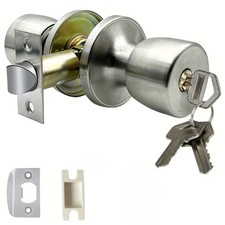 A Door Handle with a Lock And Key Commercial And Residential Areas Entry Handle