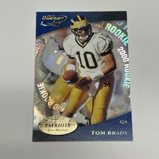 Donruss 2000 Quantum Leaf Tom Brady Rookie New England Patriots #343 Football