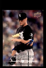 Signed Baseball Card Auto Matt Thornton 2008 Upper Deck First Edition #237
