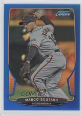 2013 Bowman Chrome Blue Refractor 227/250 Marco Scutaro #41 0q5