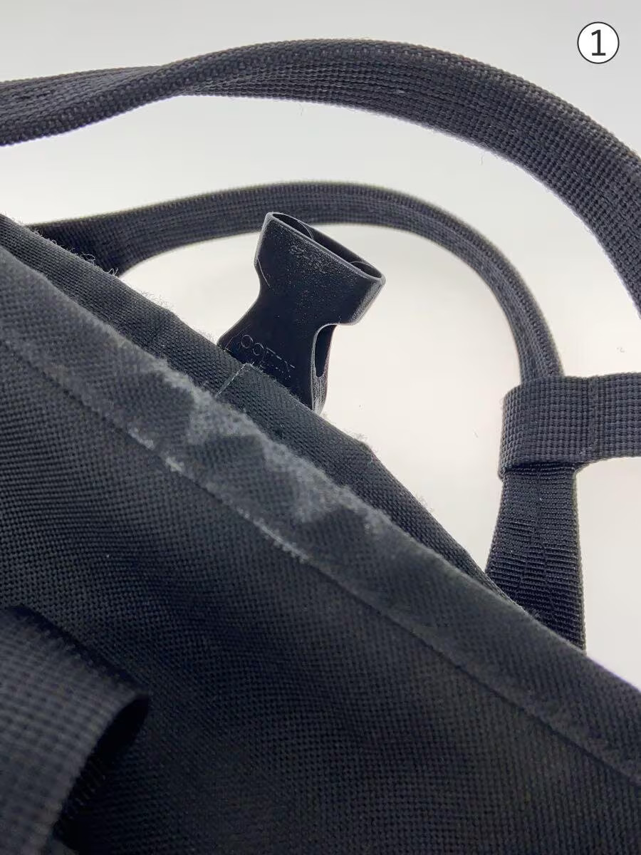 PORTER Backpack, Polyester, Black, Solid Color, 7… - image 7