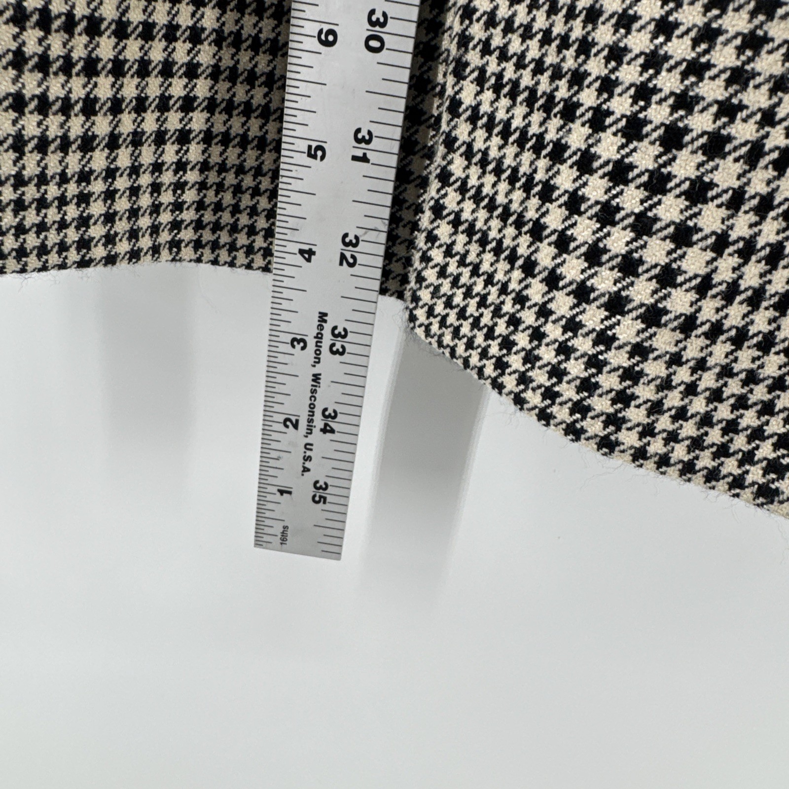 HUGO BOSS Lawford Blazer Men's (EU) 42L Double Breasted Wool/Silk Herringbone thumbnail 7