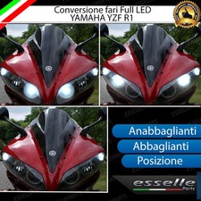 KIT FARO A LED YAMAHA YZF R1 2004-2008 ANABBAGLIANTE + ABBAGLIANTE + POSIZIONE