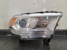 Passenger Headlight Halogen Chrome Bezel Fits 14-20 DURANGO 2140621