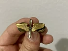 WW2 US Army Air Corps Forces Pilot Airman Propeller Wing Pin Badge WWII Military