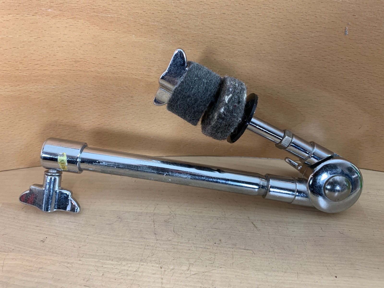 Auxiliary Splash Effects Cymbal STACKER 8mm Mount Holder w Tilter Part Stand Arm