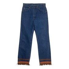 Vintage Levi  s Western Orange Tab Blue Jeans - 28  