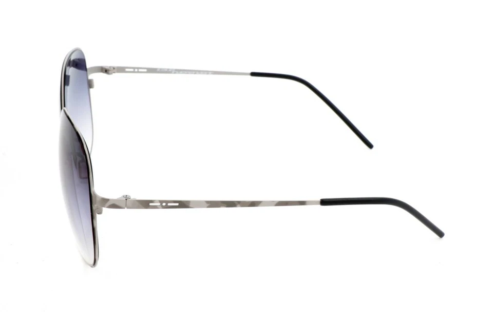 Italia Independent MOD 0202 I-THIN METAL BLUE 56/17/135 Women's Sunglasses - Image 3 of 3