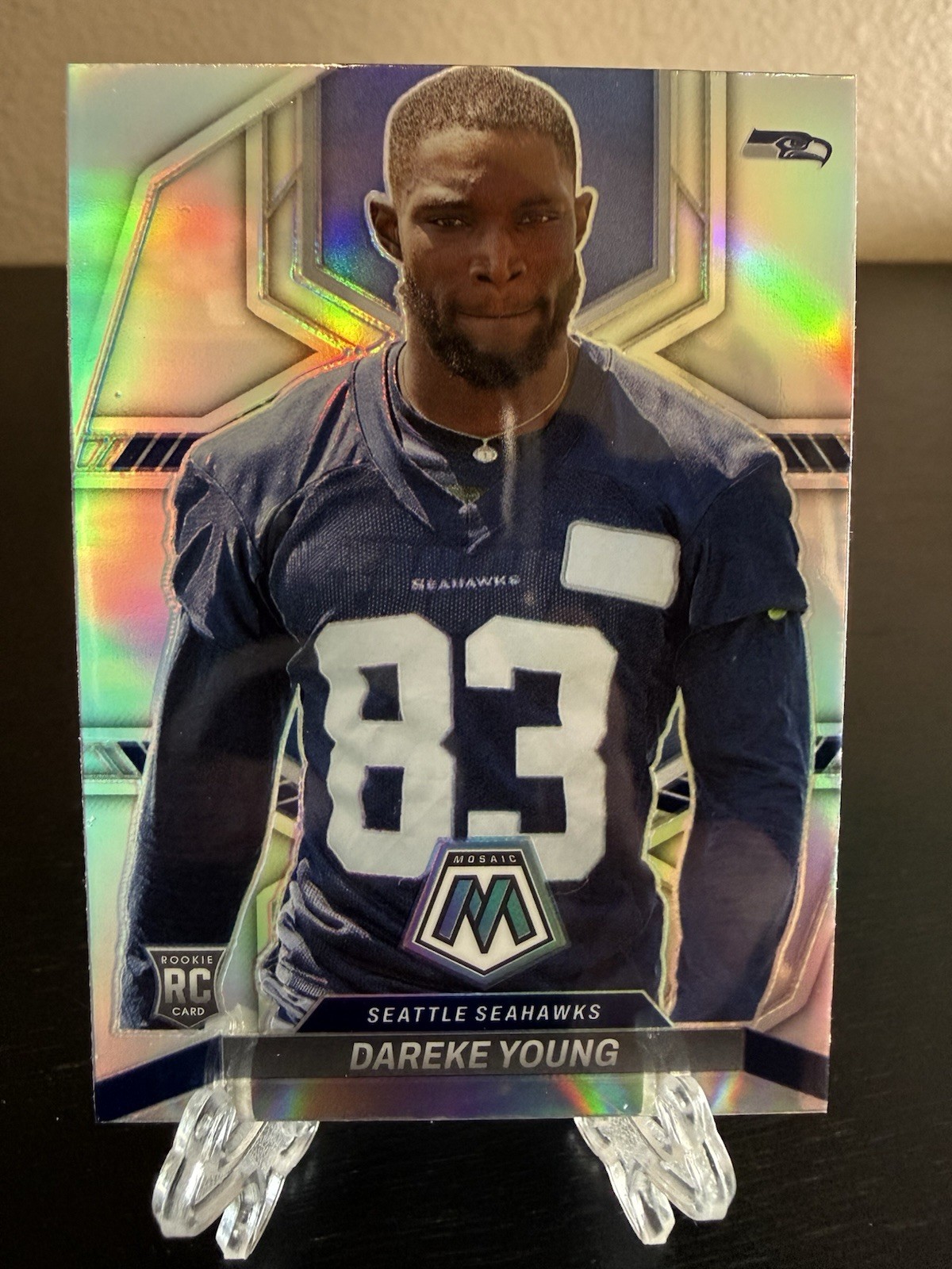 Dareke Young Panini Mosaic #349 Silver