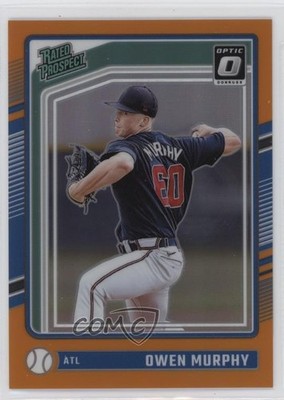 2024 Panini Donruss Optic Rated Prospects Orange Prizm /199 Owen Murphy 1r9g