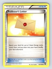 Professor's Letter 123/146 XY Uncommon NM Pokemon TCG