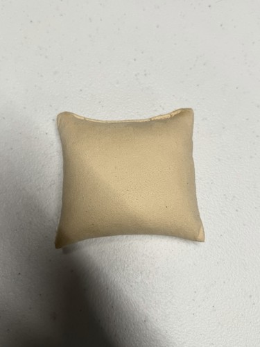 Sand Color 4x4 Jewelry Pillow Soft Watch Or Bracelet