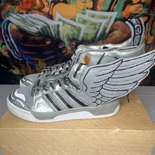 adidas Jeremy Scott Wings Metal Silver Metallic for Sale