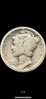 Mercury Dime 1927-D AG Silver