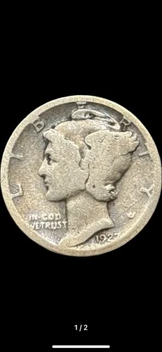 Mercury Dime 1927-D AG Silver