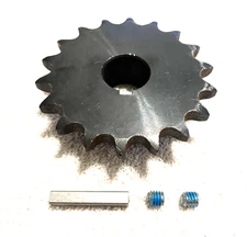 Liftmaster 50B18LGH R-D Sprocket with Key 1" Bore, 1/4" Key