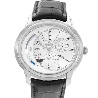 Audemars Piguet Millenary 26150ST 42mm Silver Dial Steel Mens Watch