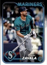 2024 Topps Update Series - Seby Zavala Seattle Mariners #US180