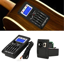 F‑5T 5Band Equalizer Digital Tuner Pickup For Electric Acoustic Classic