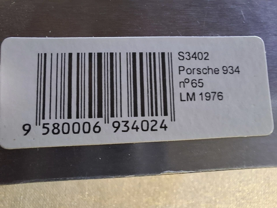 Spark S3402 Porsche 934 Turbo #65 , 24 Heures du Mans 1976 , 1:43 - Immagine 3 di 3