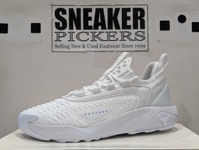 Under Armour Men's Project Rock 7 - Size: 10.5 - 3027600 103 - White - NEW !