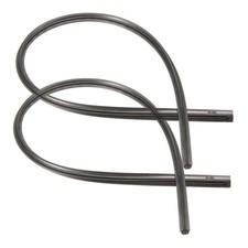 2x26In Car Frameless Wiper Blade Refill Strip Rubber Moulding Trim Accessories B