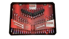 Craftsman 32 Piece Ratcheting Combination Wrench Set Standard SAE and Metric