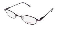 NEW ESPRIT 17393 EYEWEAR 577 48-21-135 WOMENS METAL  PLASTIC FULL-RIM PURPLE