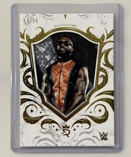 2025 Topps Royalty WWE Montez Ford Gold Parallel /99 SmackDown #077