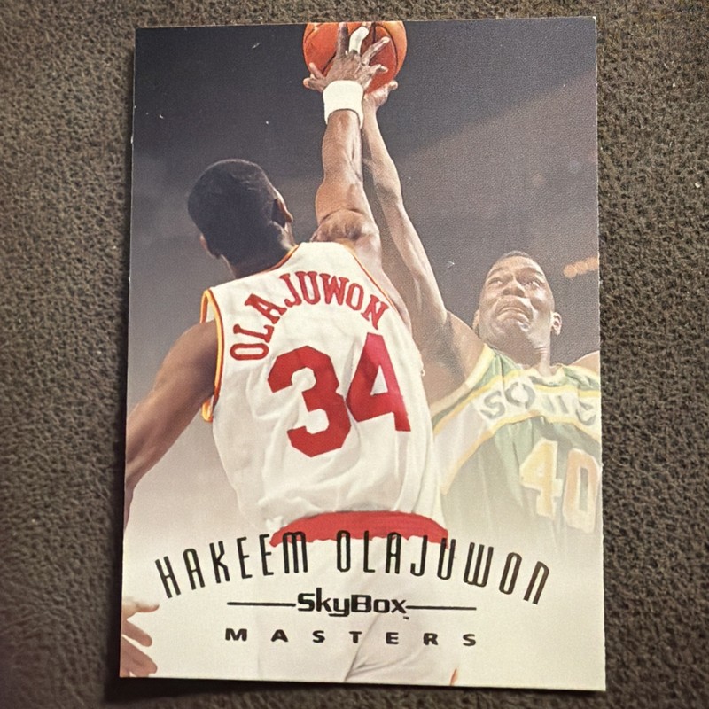 1994-95 SkyBox E-Motion Hakeem Olajuwon #116 Houston Rockets
