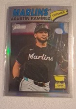 2026 Topps Heritage - Agustin Ramirez #13 Chrome Refractor