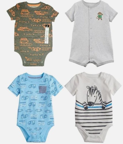 Romper Creeper One Piece Summer Lot Shower Birthday Gift Bodysuit 1 pc 18M Boys - 第 1/12 張圖片