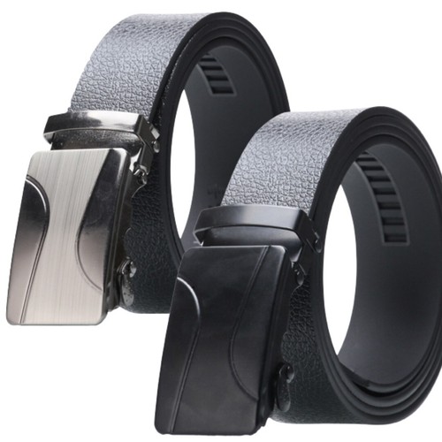 Mens Belts Leather Dress Belts Ratchet Belt Automatic Buckle Size Customized