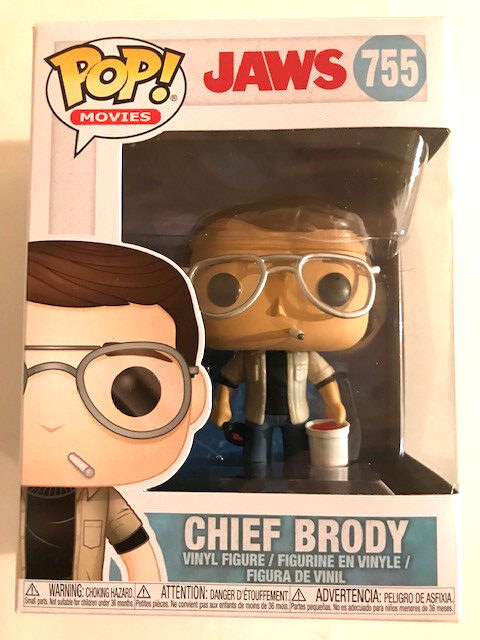 Funko Pop Movies Jaws Chief Brody 755