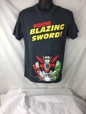Gildan Voltron Form Blazing Sword . Gray Shirt Size medium NWOT