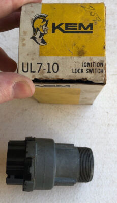 Kem Ignition Lock Switch, UL7-10, OER | eBay